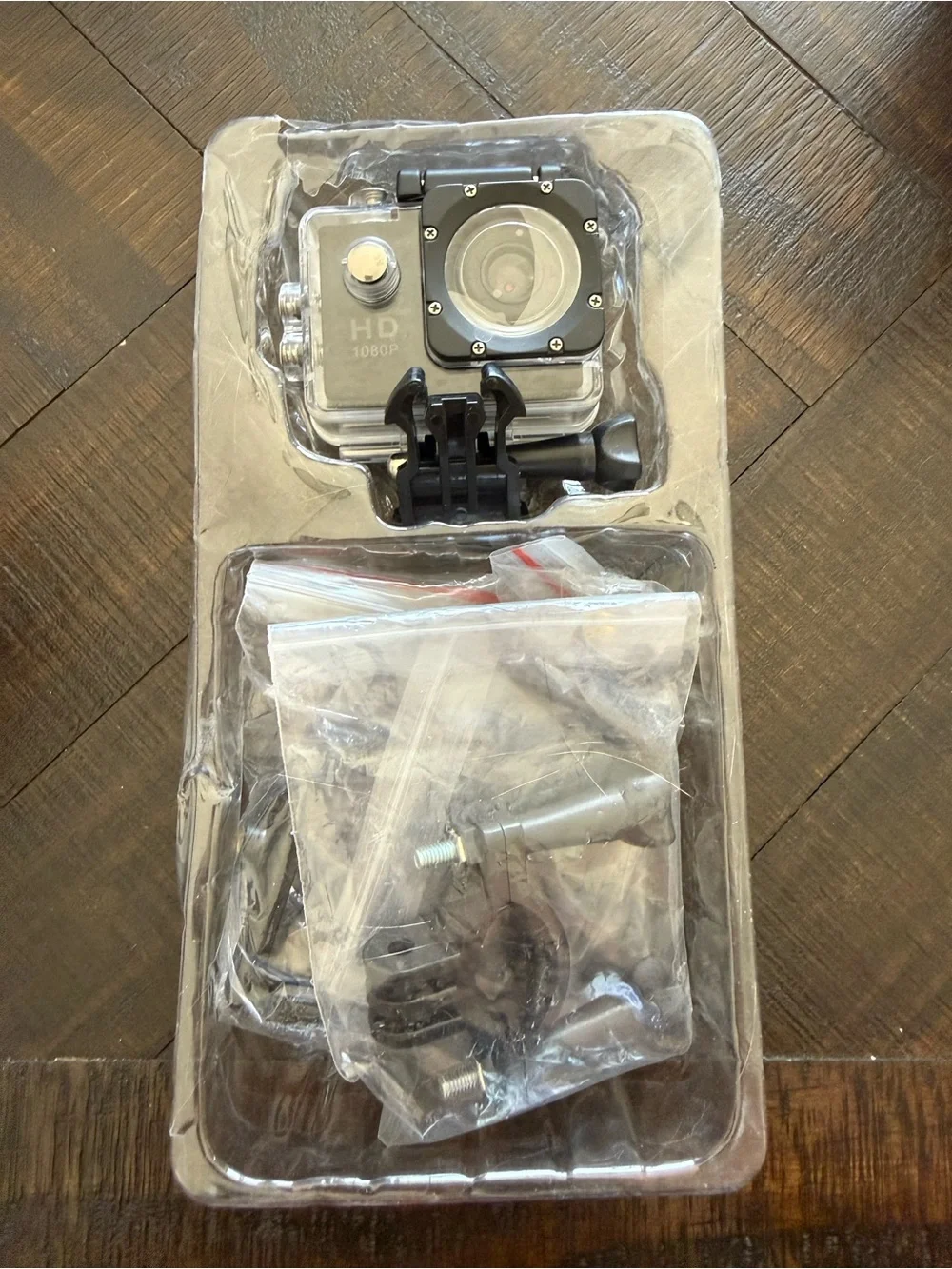 Action Camera HD 1080p Waterproof (Black)